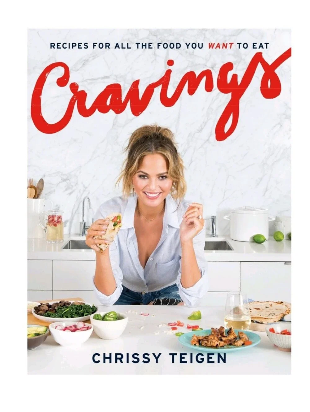 Cravings By Chrissy Teigen Hardback Cookbook
